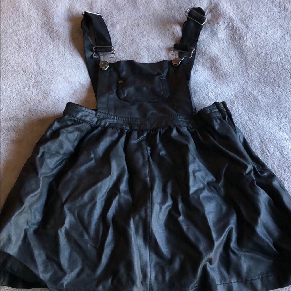 Celebrity Pink Girls Black Skirt Overall (size 12)